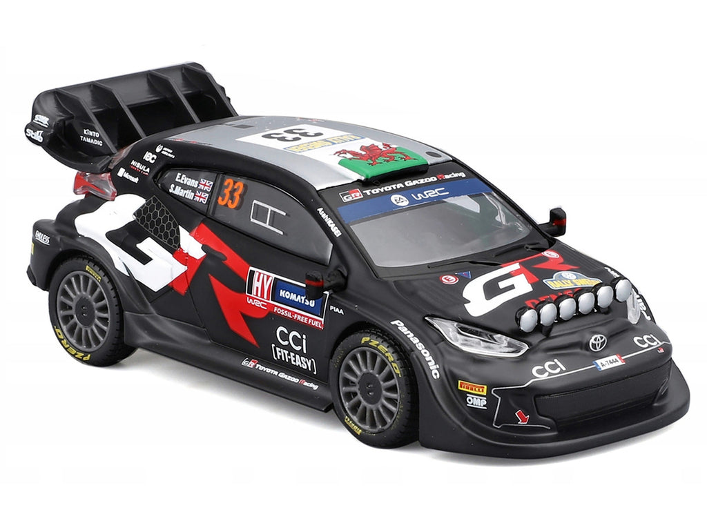 Toyota GR Yaris Rally1 Hybrid #33 1/43 Diecast Model Car WRC Collectible-0