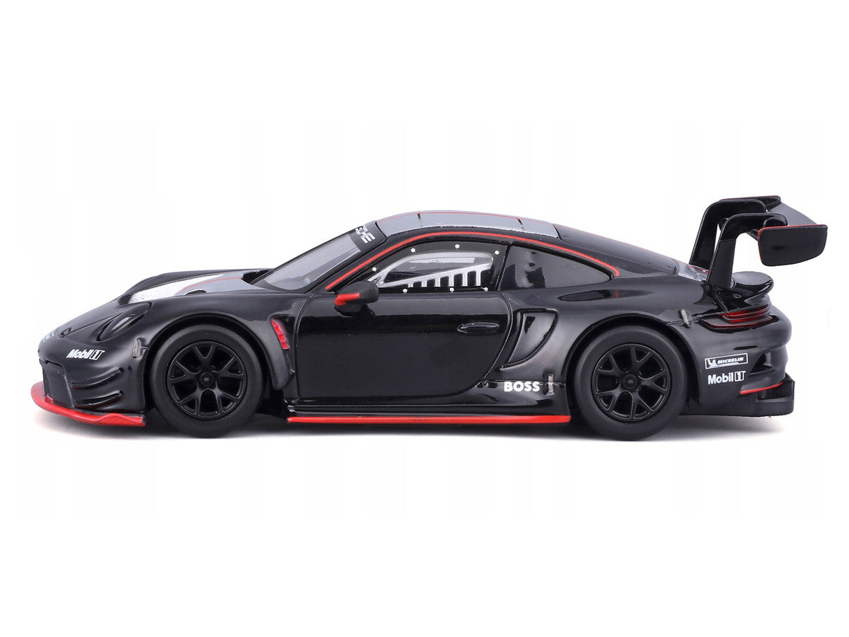 Bburago 1:43 Porsche 911 GT3 R Black/Silver