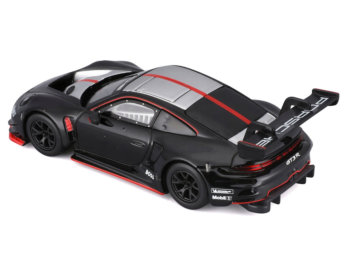 Bburago 1:43 Porsche 911 GT3 R Black/Silver