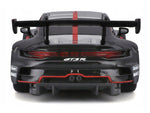 Bburago 1:43 Porsche 911 GT3 R Black/Silver