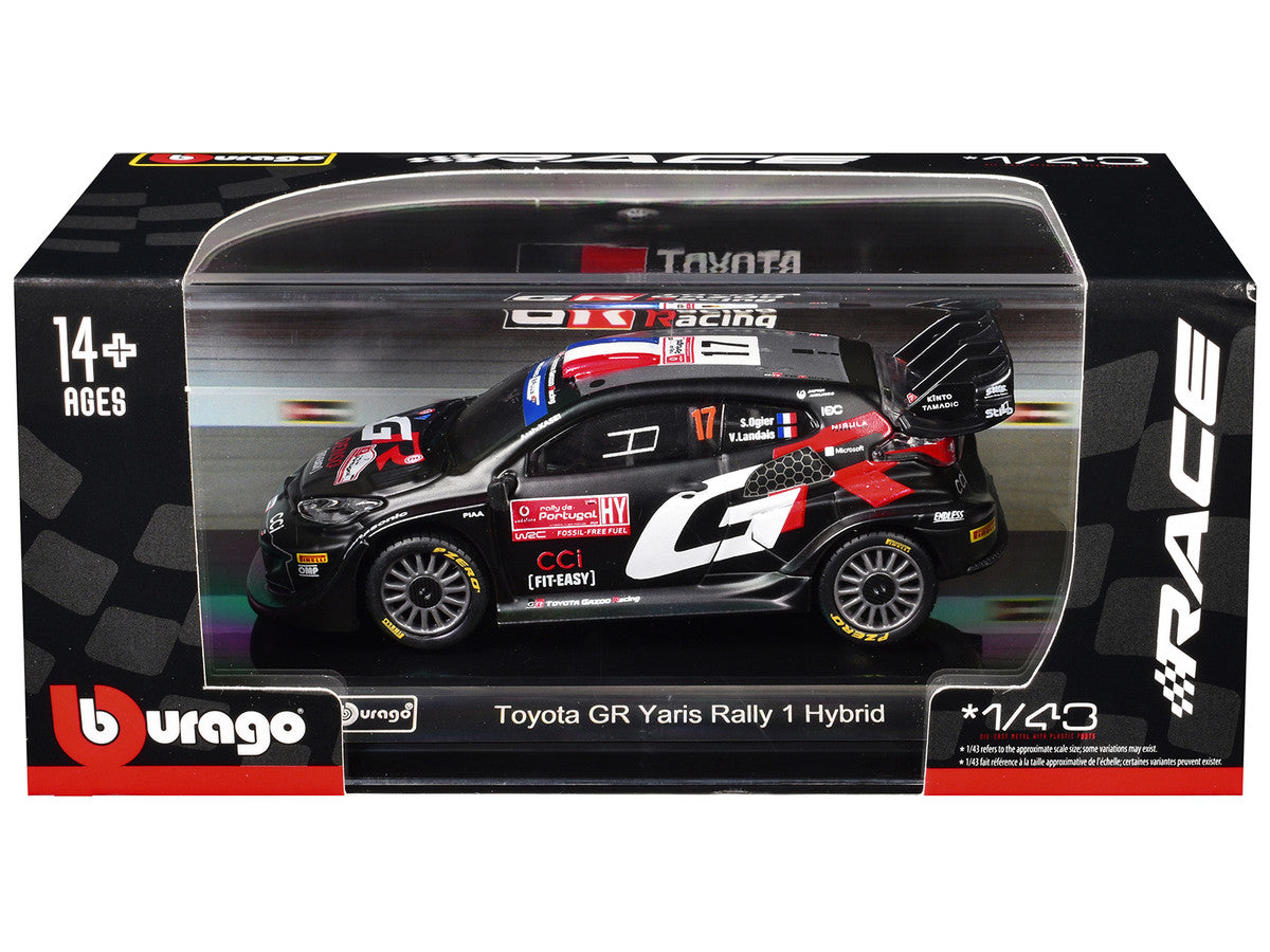 Toyota GR Yaris Rally1 Hybrid #17 Sebastien Ogier 1/43 Diecast Model-1