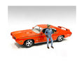 Retro Female Mechanic IV Figurine for 1/24 Scale Models by American Diorama-0