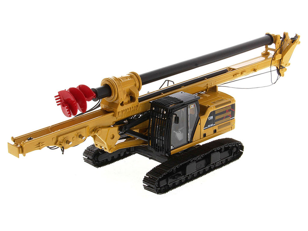 CZM EK160 Cylinder Crowd Drilling Rig Yellow "High Line" Series 1/50 Diecast Model by Diecast Masters-2