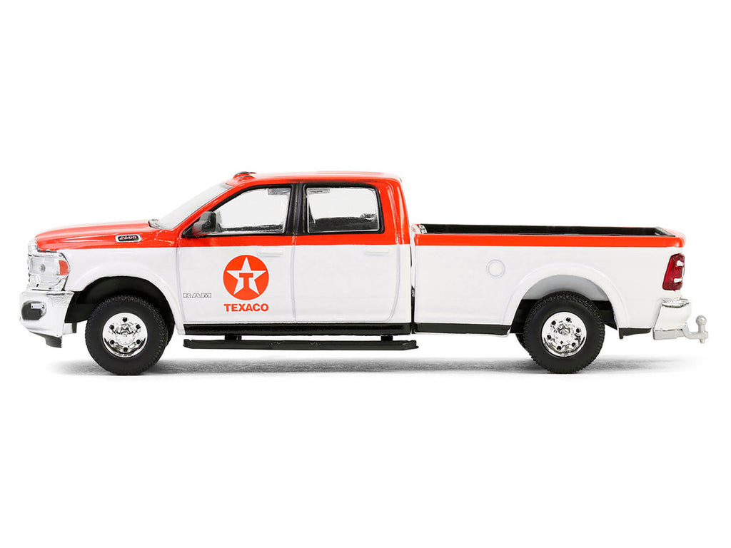 2023 Ram 2500 Pickup Truck "Texaco" Orange and White "Texaco Special Edition" Series 1 1/64 Diecast Model Car by Greenlight-1