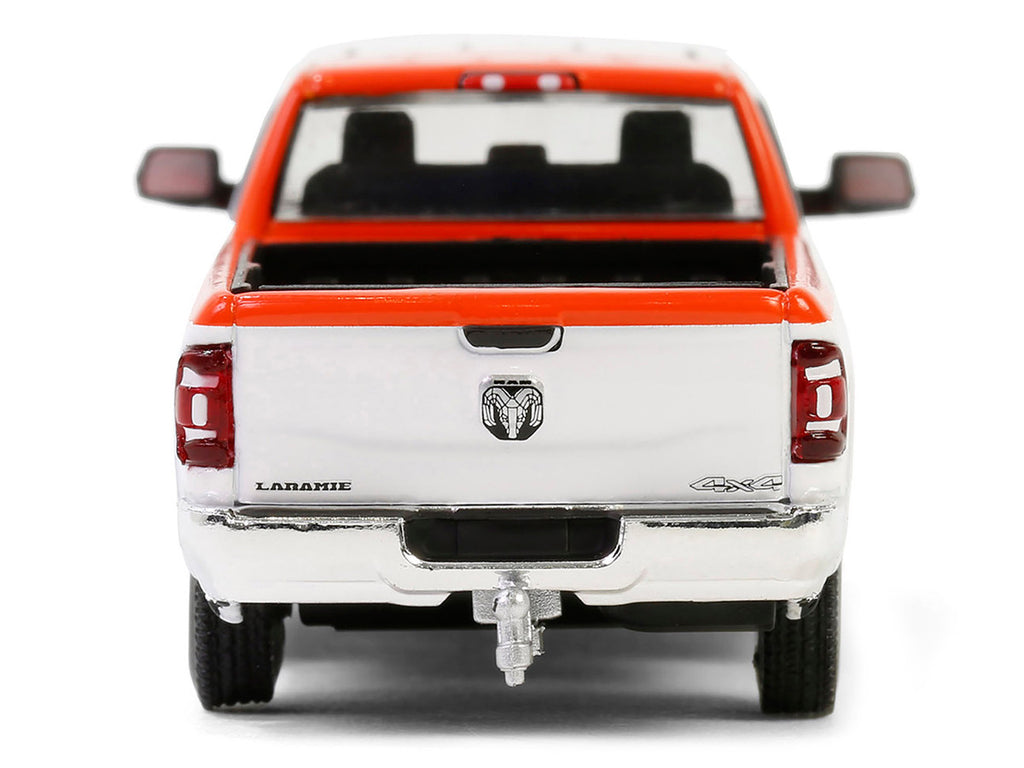 2023 Ram 2500 Pickup Truck "Texaco" Orange and White "Texaco Special Edition" Series 1 1/64 Diecast Model Car by Greenlight-4