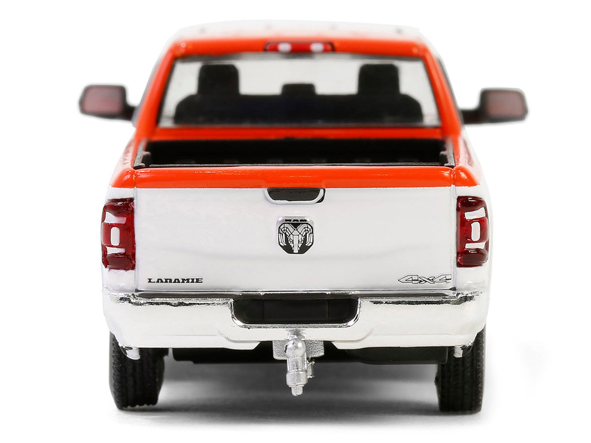 2023 Ram 2500 Pickup Truck "Texaco" Orange and White "Texaco Special Edition" Series 1 1/64 Diecast Model Car by Greenlight-4