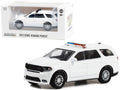 2022 Dodge Durango Pursuit Police Car with Lights White "Hot Pursuit" "Hobby Exclusive" Series 1/64 Diecast Model Car by Greenlight-0
