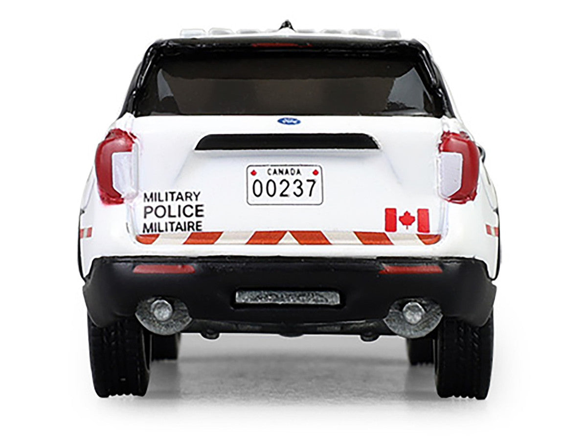 2024 Ford Police Interceptor Utility "Canada Military Police" White with Graphics "Hot Pursuit - Canada Special Edition" Series 1/64 Diecast Model Car by Greenlight-3