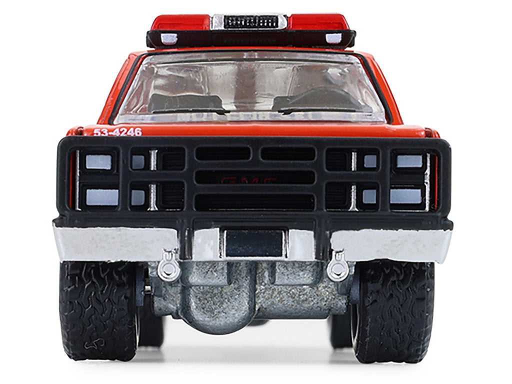 1991 GMC Suburban "Canada Coast Guard" Red with White Stripes "Hot Pursuit - Canada Special Edition" Series 1/64 Diecast Model Car by Greenlight-0