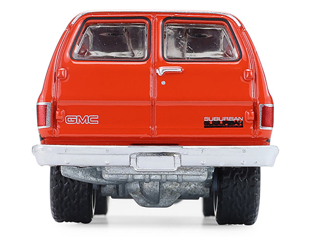 1991 GMC Suburban "Canada Coast Guard" Red with White Stripes "Hot Pursuit - Canada Special Edition" Series 1/64 Diecast Model Car by Greenlight-1