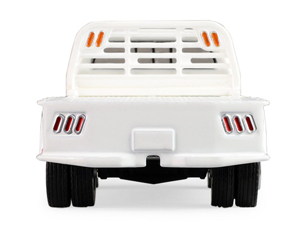 1981 Dodge Ram W350 Power Ram Dually Flatbed Truck "Goodyear" White with Blue Sides "Dually Drivers" Series 17 1/64 Diecast Model Car by Greenlight-3