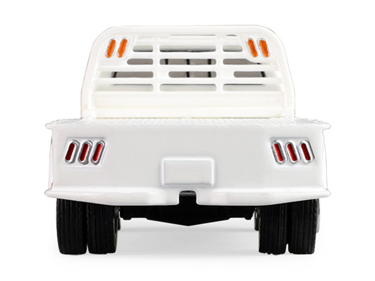 1981 Dodge Ram W350 Power Ram Dually Flatbed Truck "Goodyear" White with Blue Sides "Dually Drivers" Series 17 1/64 Diecast Model Car by Greenlight-3