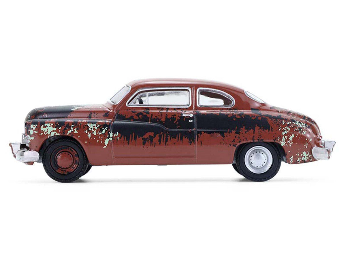 1949 Mercury Eight "Barn Find" Brown (Rusted) "Down on the Farm" Series 11 1/64 Diecast Model by Greenlight-0