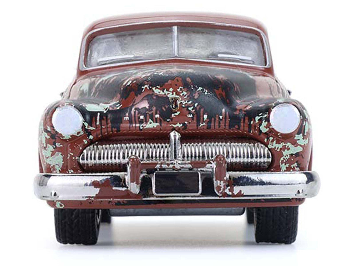 1949 Mercury Eight "Barn Find" Brown (Rusted) "Down on the Farm" Series 11 1/64 Diecast Model by Greenlight-3
