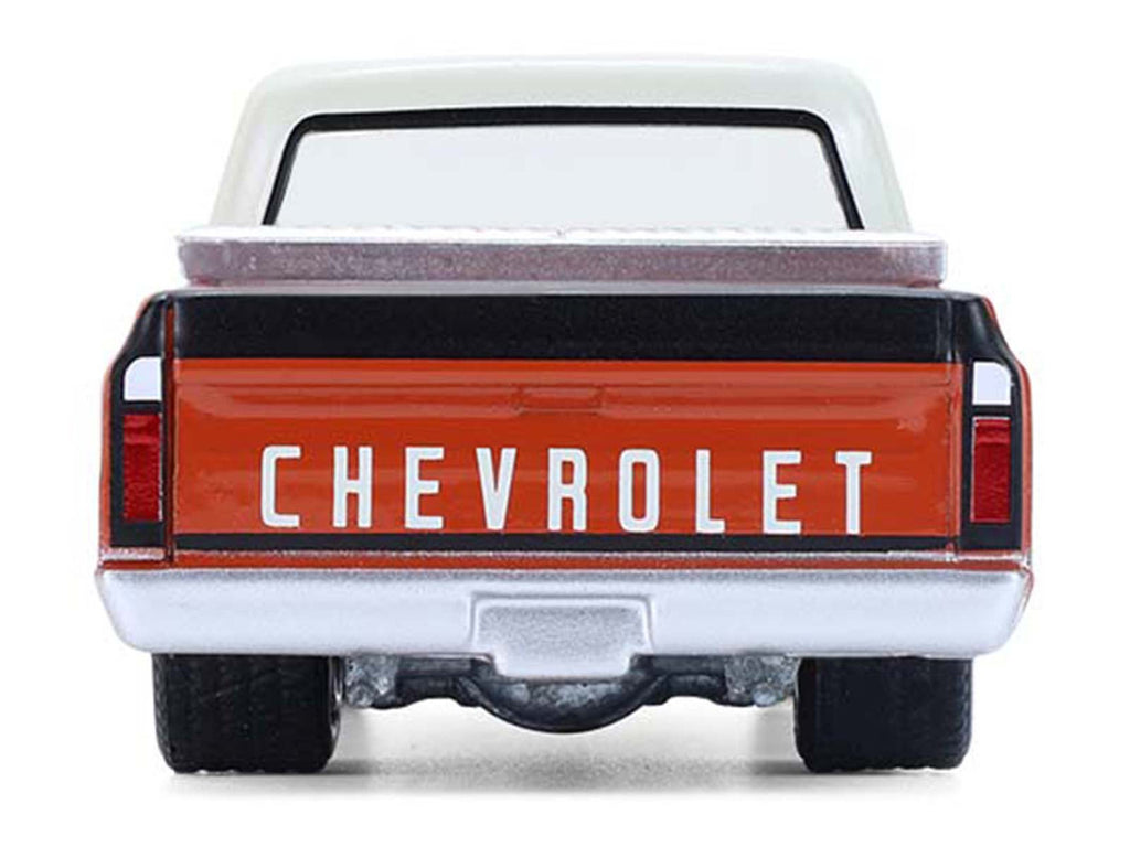 1968 Chevrolet C-10 Pickup Truck with Toolbox Orange and Beige "Down on the Farm" Series 11 1/64 Diecast Model by Greenlight-2
