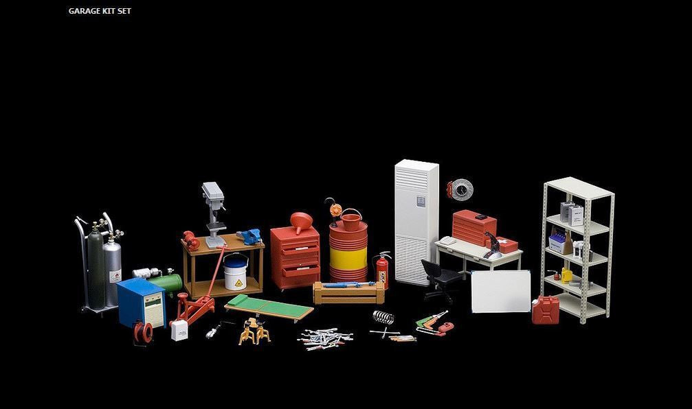 Garage Kit Set for 1/18 Scale Models by Autoart-2