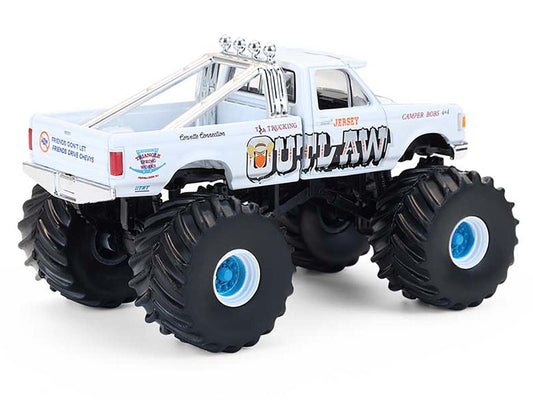 1988 Ford F-150 Monster Truck "Jersey Outlaw" White "Kings of Crunch" Series 16 1/64 Diecast Model Car by Greenlight-0