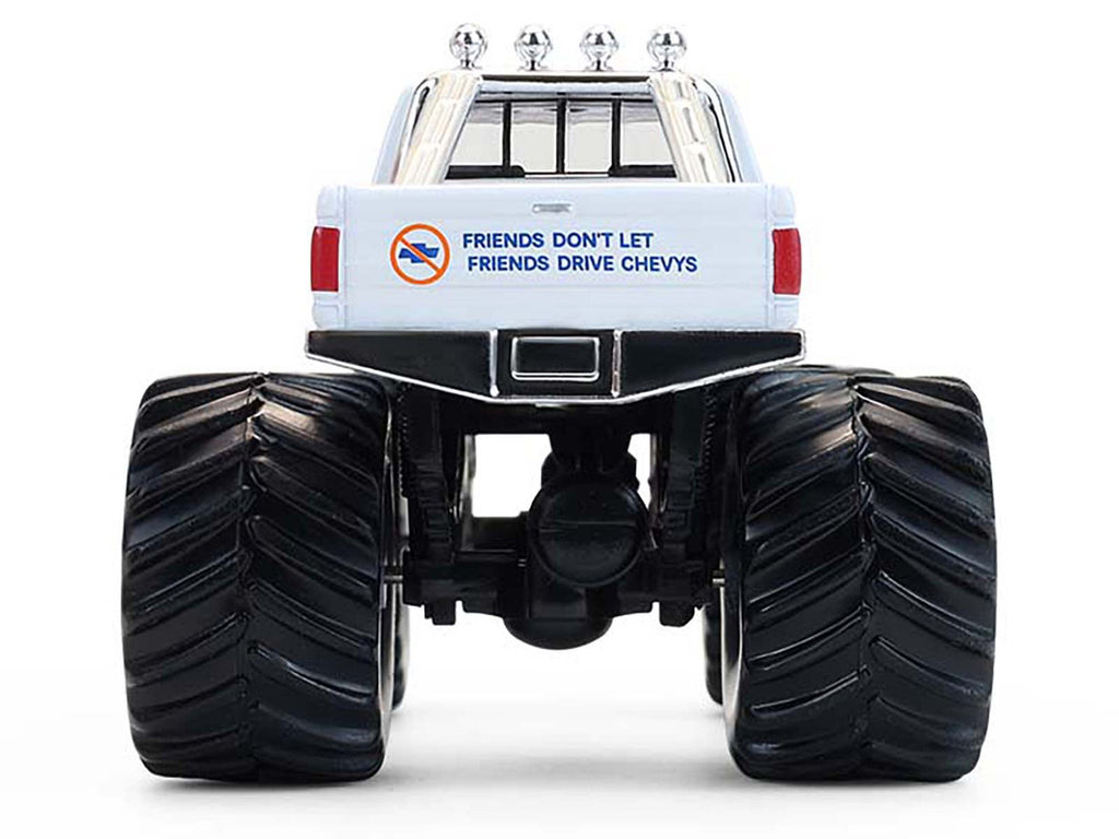 1988 Ford F-150 Monster Truck "Jersey Outlaw" White "Kings of Crunch" Series 16 1/64 Diecast Model Car by Greenlight-2