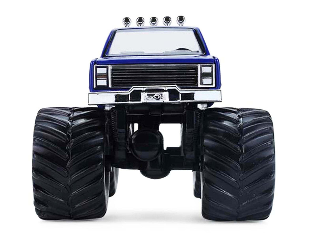 1981 Chevrolet K20 Monster Truck #5 "HendrickCars.com" Blue and White with Graphics "Kings of Crunch - Hendrick Motorsports Tribute" Special Edition 1/64 Diecast Model Car by Greenlight-3