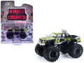 1986 Chevrolet S10 Monster Truck #24 "Raptor" Black and Green with Graphics "Kings of Crunch - Hendrick Motorsports Tribute" Special Edition 1/64 Diecast Model Car by Greenlight-0
