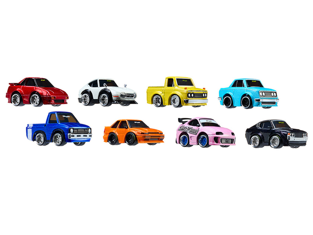 JDM Tuners Series 4 Set of 8 Pieces Diecast Model Cars by CarTuned-1