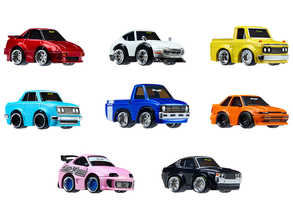 JDM Tuners Series 4 Set of 8 Pieces Diecast Model Cars by CarTuned-2