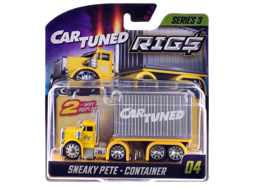 "Rigs" Container Case Series 3 Set of 4 Pieces Diecast Model Cars by CarTuned-1