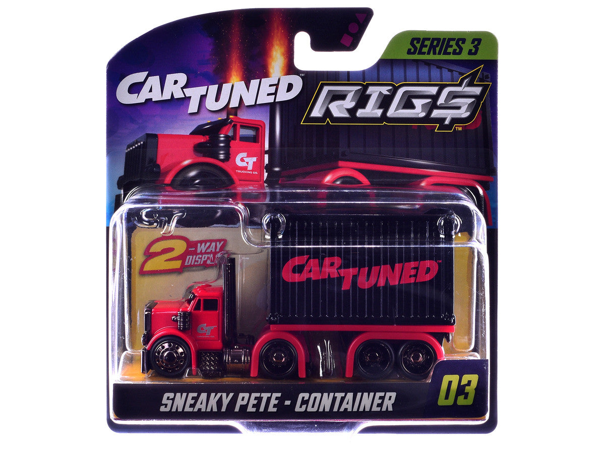 "Rigs" Container Case Series 3 Set of 4 Pieces Diecast Model Cars by CarTuned-2