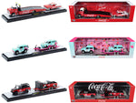 Auto Haulers "Coca-Cola" Set of 3 pieces Release S03 Limited Edition to 4800 pieces Worldwide 1/64 Diecast Model by M2 Machines-0