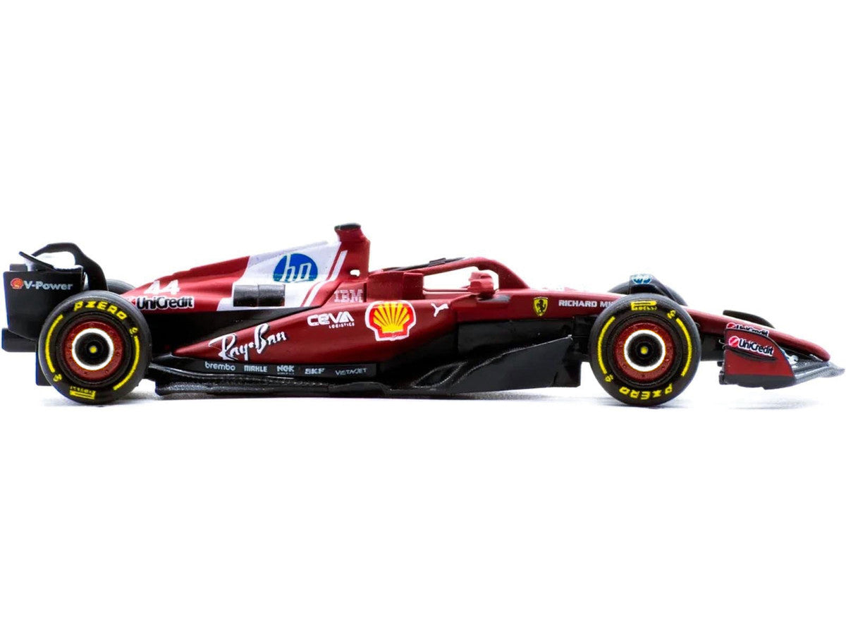 Ferrari SF-25 Lewis Hamilton 1/64 F1 Diecast Model by Bburago-0