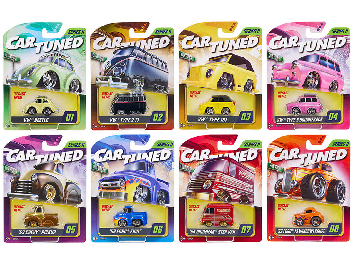 "Mainline" 2026 Series 11 Set of 8 Pieces Diecast Model Cars by CarTuned-0