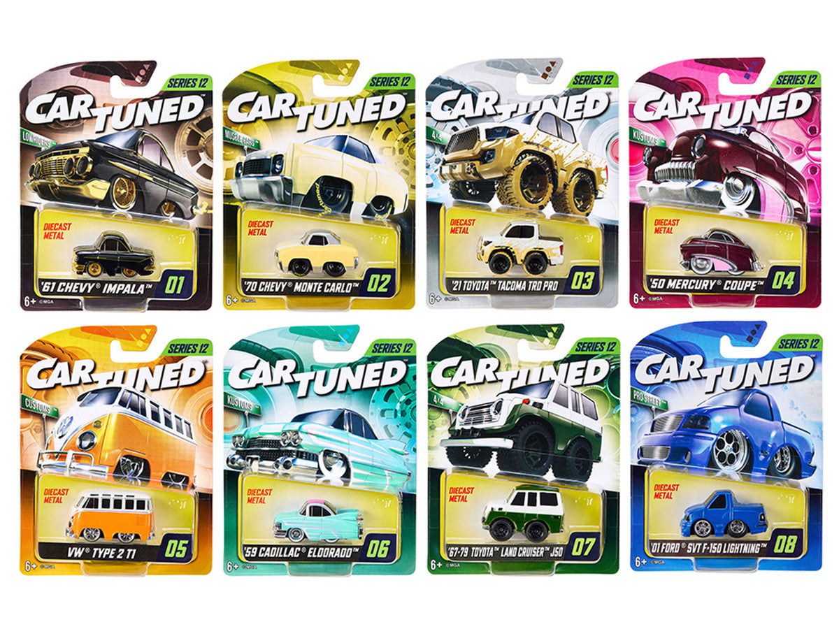 "Mainline" 2026 Series 12 Set of 8 Pieces Diecast Model Cars by CarTuned-0
