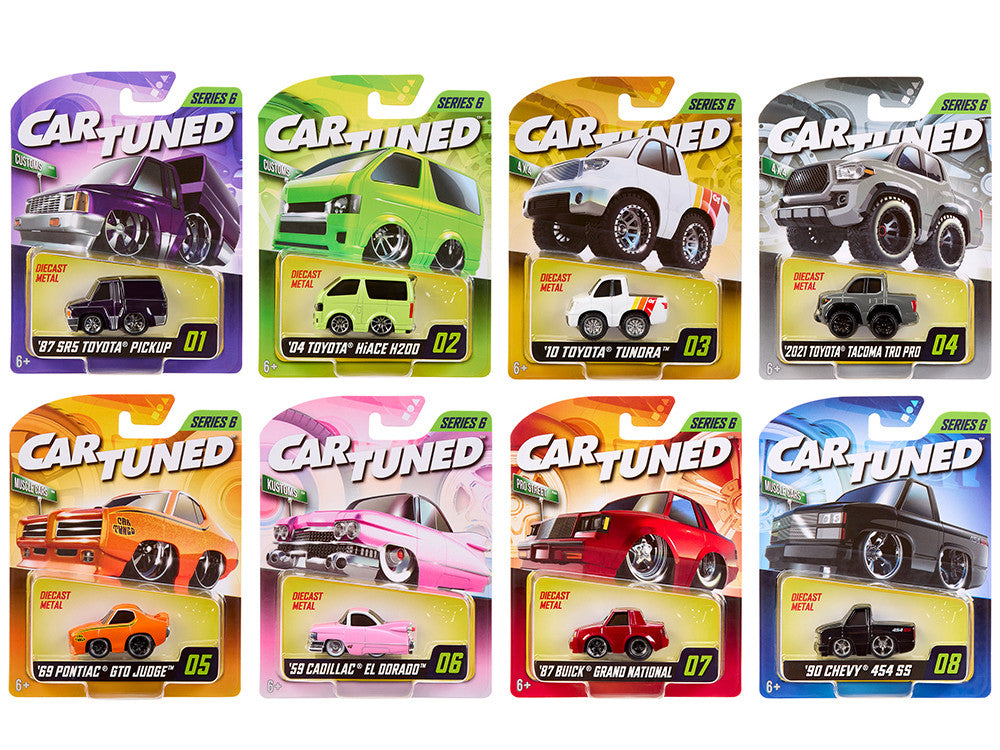 "Mainline" 2025 Series 6 Set of 8 Pieces Diecast Model Cars by CarTuned-0