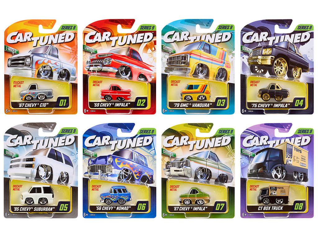"Mainline" 2026 Series 9 Set of 8 Pieces Diecast Model Cars by CarTuned-0