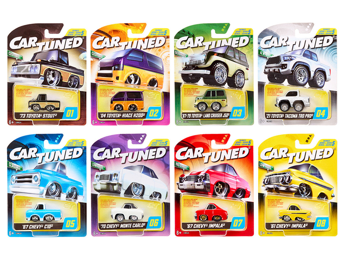 Hobby/Alt 2025 Series 5 Set of 8 Pieces Diecast Model Cars by CarTuned-0