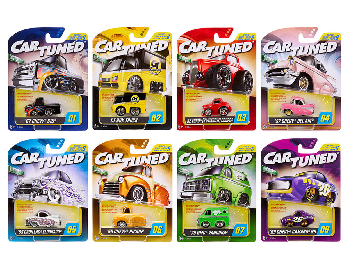 Hobby/Alt 2026 Series 6 Set of 8 Pieces Diecast Model Cars by CarTuned-0