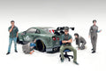 "Top Tuners" 5 piece Figure Set "Premium" Series for 1/18 Scale Models by American Diorama-0