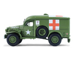 1944 Dodge WC-54 4X4 Ambulance "U.S. Army - WWII" Green with Graphics "Battalion 64" Series 6 1/64 Diecast Model Car by Greenlight-1