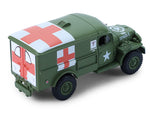 1944 Dodge WC-54 4X4 Ambulance "U.S. Army - WWII" Green with Graphics "Battalion 64" Series 6 1/64 Diecast Model Car by Greenlight-3