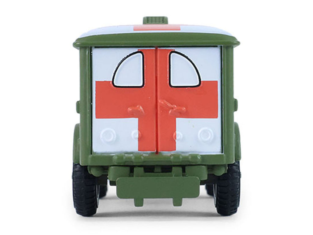 1944 Dodge WC-54 4X4 Ambulance "U.S. Army - WWII" Green with Graphics "Battalion 64" Series 6 1/64 Diecast Model Car by Greenlight-0