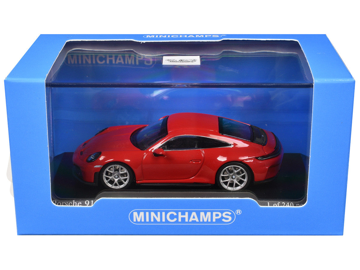 2025 Porsche 911 (992.2) GT3 Touring Red Limited Edition to 240 pieces Worldwide 1/64 Diecast Model Car by Minichamps-2
