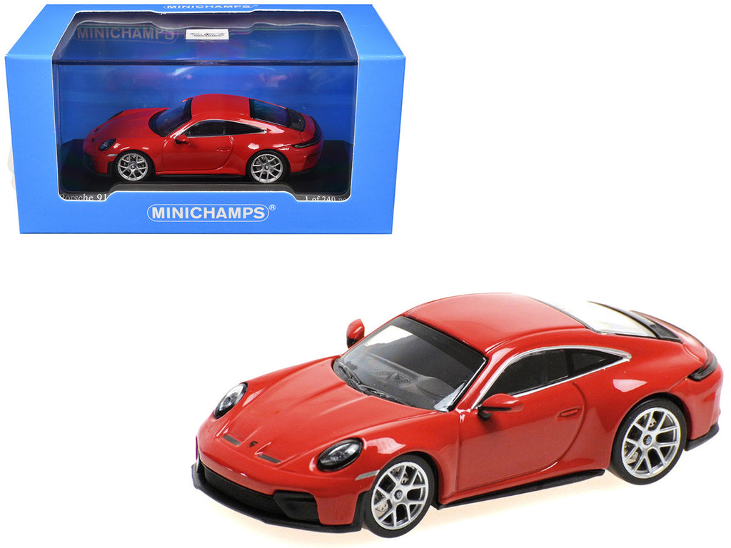 2025 Porsche 911 (992.2) GT3 Touring Red Limited Edition to 240 pieces Worldwide 1/64 Diecast Model Car by Minichamps-0