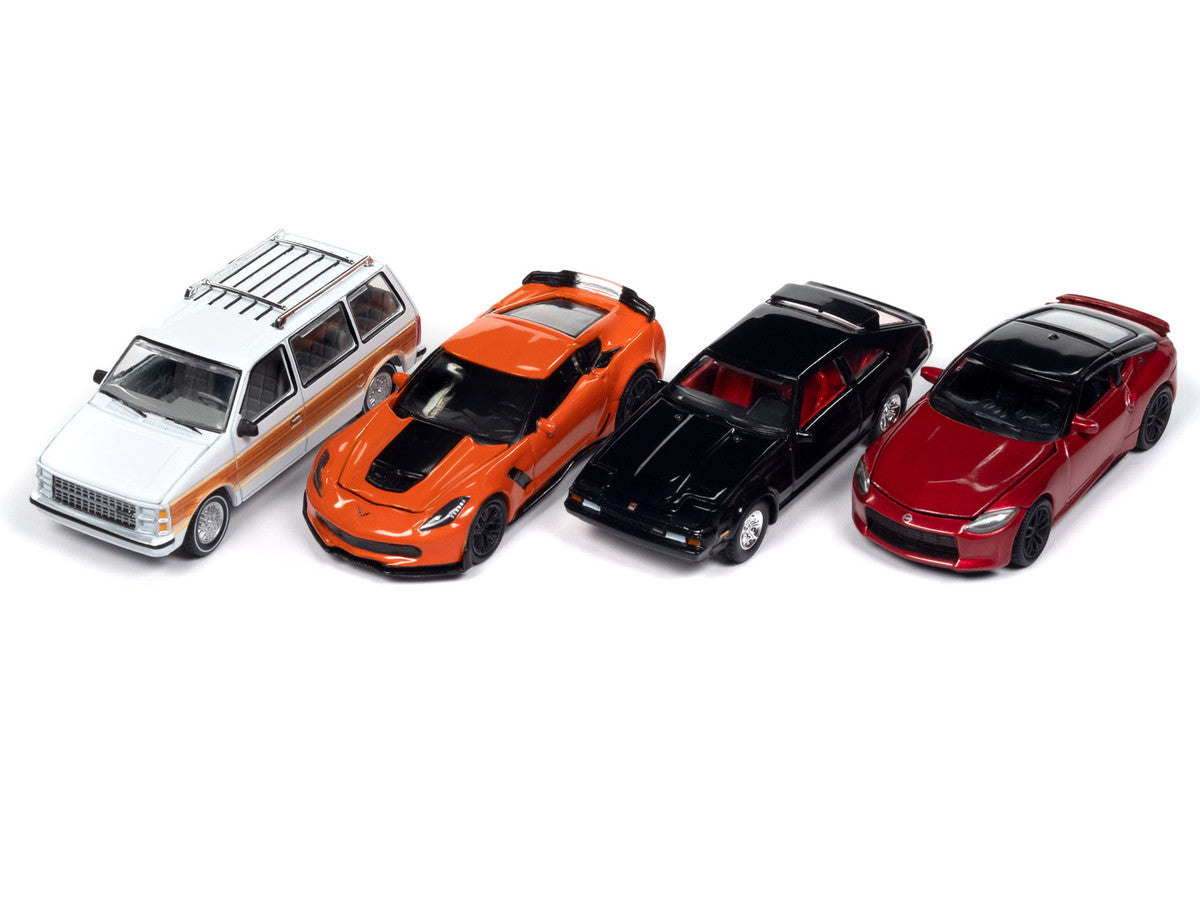 Auto World Premium 2024 Set A of 6 pieces Release 2 1/64 Diecast Model Cars by Auto World-1