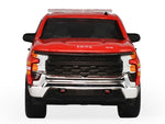 2023 Chevrolet Silverado Pickup Truck with Camper Shell "FDNY (New York City Fire Department)" Red with Stripes "Fire & Rescue" Series #5 1/64 Diecast Model Car by Greenlight-1