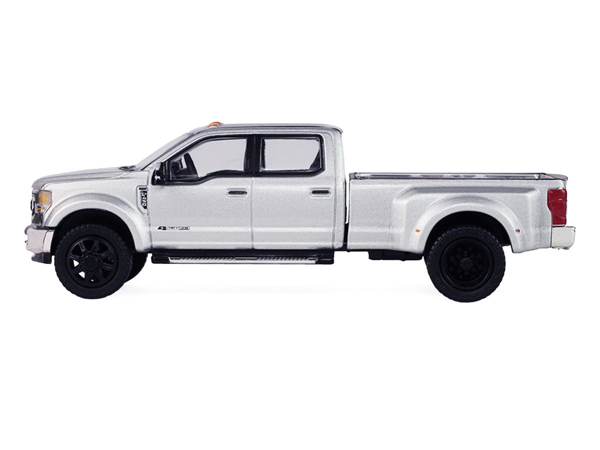 2022 Ford F-450 Super Duty Pickup Truck Iconic Silver Metallic "Auto Mall" Series 8 1/64 Diecast Model Car by Greenlight-2