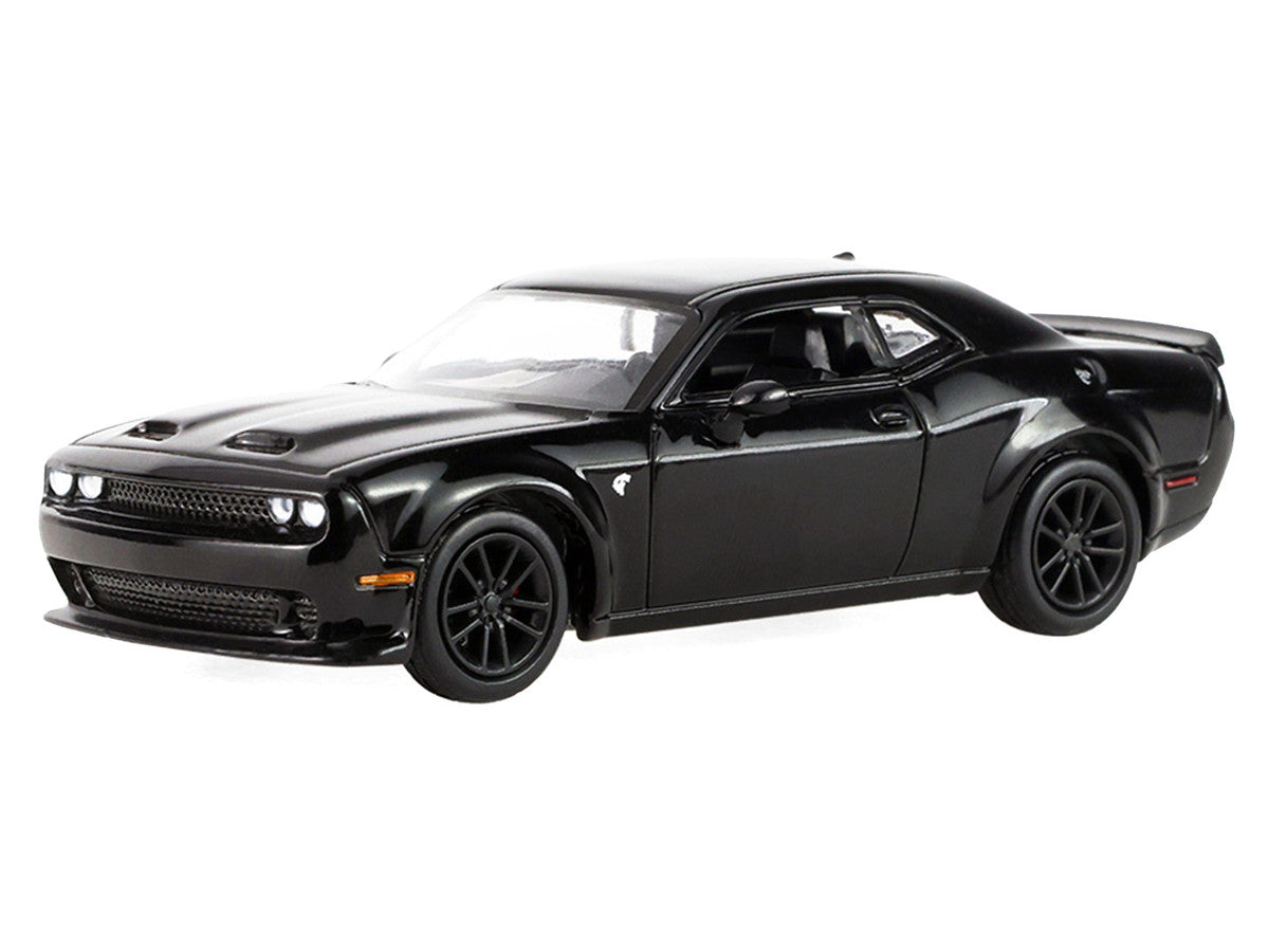2023 Dodge Challenger SRT Hellcat Widebody Black "Auto Mall" Series 8 1/64 Diecast Model Car by Greenlight-1