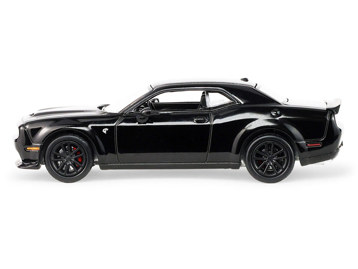 2023 Dodge Challenger SRT Hellcat Widebody Black "Auto Mall" Series 8 1/64 Diecast Model Car by Greenlight-2