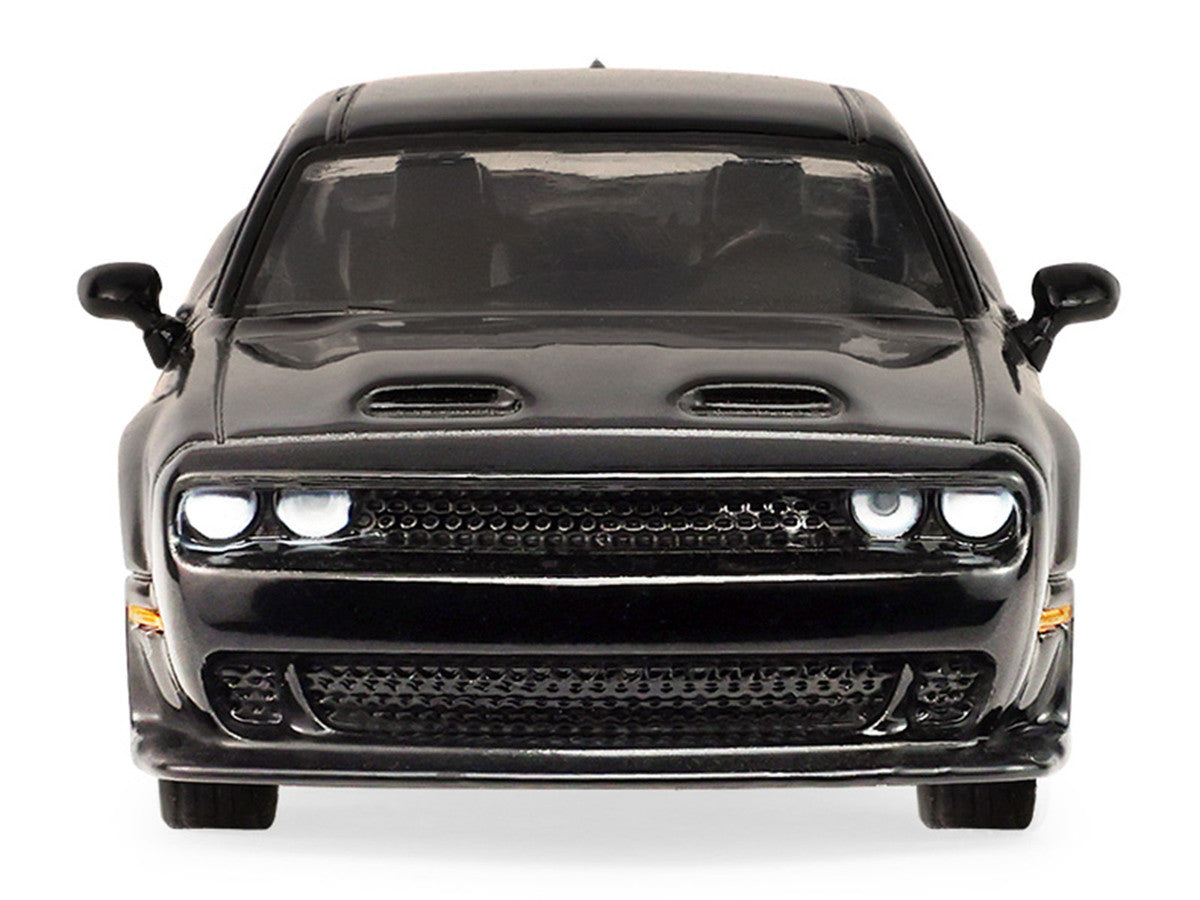2023 Dodge Challenger SRT Hellcat Widebody Black "Auto Mall" Series 8 1/64 Diecast Model Car by Greenlight-4