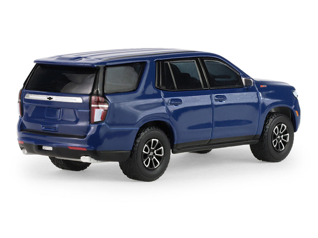 2024 Chevrolet Tahoe Midnight Blue Metallic "Auto Mall" Series 8 1/64 Diecast Model Car by Greenlight-2