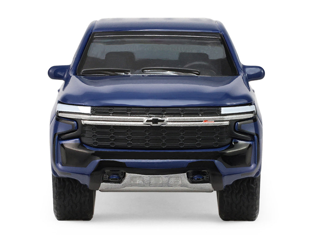 2024 Chevrolet Tahoe Midnight Blue Metallic "Auto Mall" Series 8 1/64 Diecast Model Car by Greenlight-3